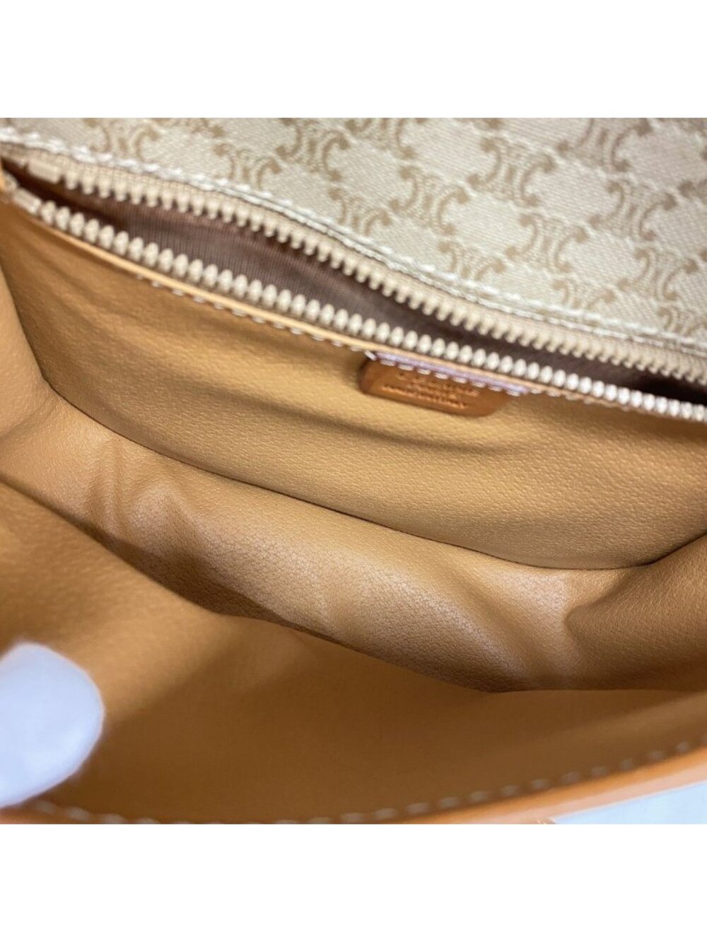 Celine Shoulder Bag Macadam Beige Gold - Picture 4 of 10